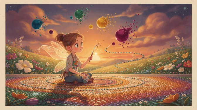 Free Pixie Creates Magic Image - Pixie, Fairy, Artist | Download at ...