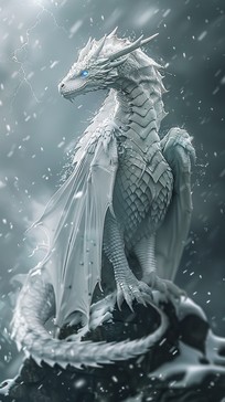 Free Majestic Snowy Dragon Image - Dragon, Fantasy, Majestic | Download ...