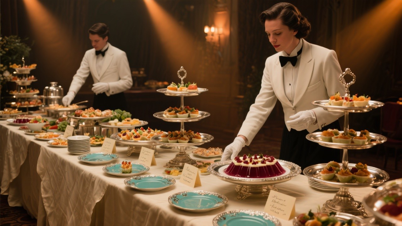 Free Elegant Vintage Catering Image - Catering, Vintage, Elegant ...