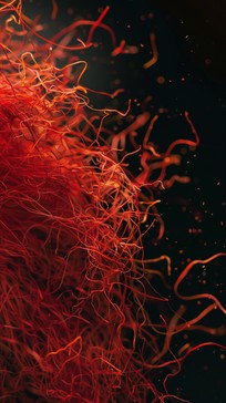 Free Fiery red threads Image - Red, Threads, Abstract | Download at ...