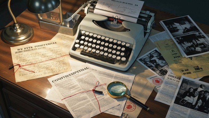 Free Vintage Detective Desk Image - Vintage, Detective, Desk | Download ...