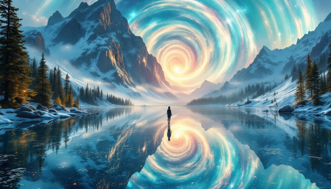 Free Cosmic Lake Reflection Image - Galaxy, Reflection, Lake | Download ...