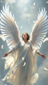 Free Celestial Being Ascends Image - Celestial, Ethereal, Wings ...