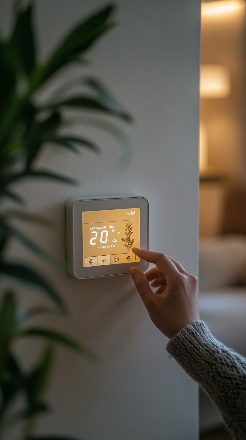 Free Adjusting Thermostat Settings Image - Thermostat, Temperature ...
