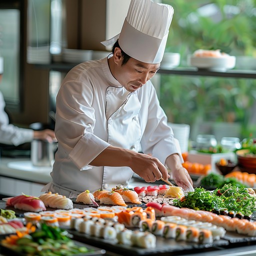 Free Chef Prepares Sushi Image - Chef, Sushi, Cooking | Download at ...