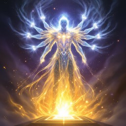 Free Celestial Guardian Awakens Image - Celestial, Warrior, Divine ...