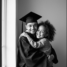 Luv Gradution Free Achievement Meets Love Image - Graduation, Embrace, Achievement ...