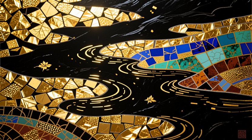 Free Gilded Mosaic Fusion Image - Gold, Mosaic, Shimmer | Download at ...
