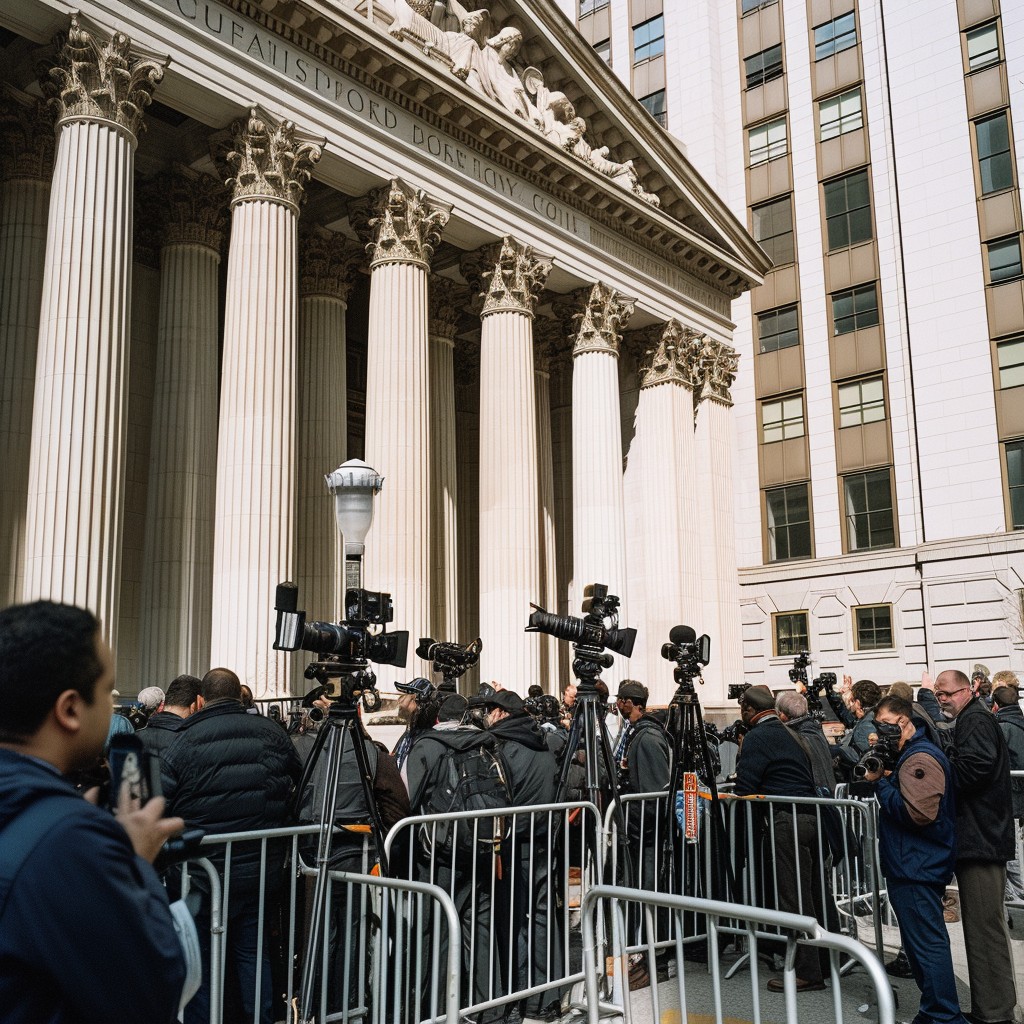 Free Media Event Coverage Image - Media, Journalists, Courthouse ...