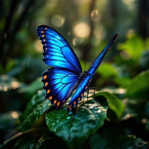 Free Blue Morpho Butterfly Image - Butterfly, Morpho, Blue | Download ...