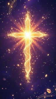 Free Sacred Golden Cross Image - Cross, Divine, Golden | Download