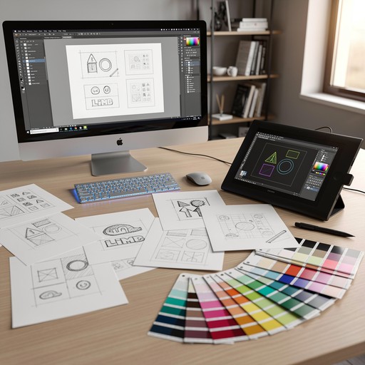 Free Creative Design Studio Image - Workspace, Designer, Graphic ...