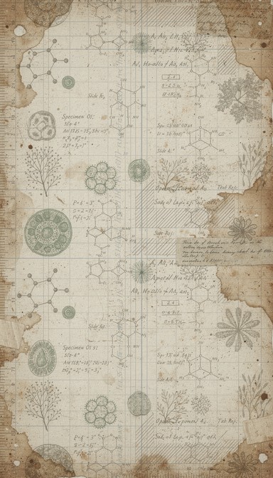 Free Vintage Scientific Pattern Image - Scientific, Vintage, Pattern ...