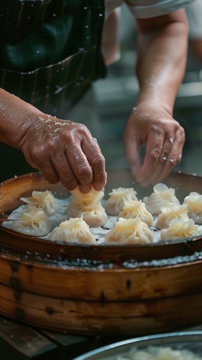 Free Steaming Dim Sum Image - Dim Sum, Steam, Bamboo | Download at ...