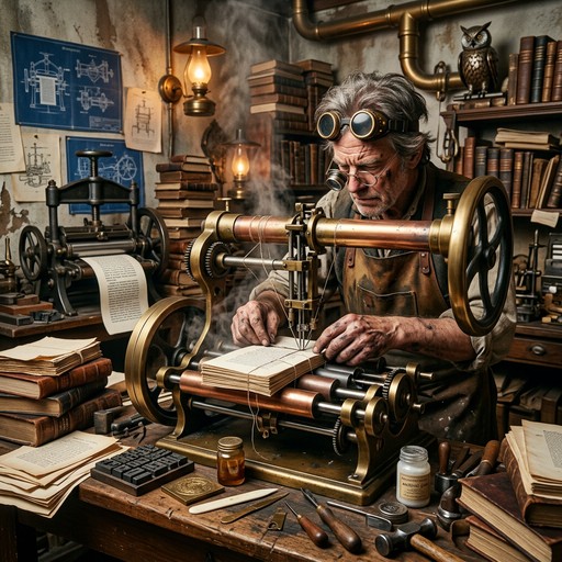 Download Steampunk Baker Inventor Image - Steampunk, Inventor, Baking ...