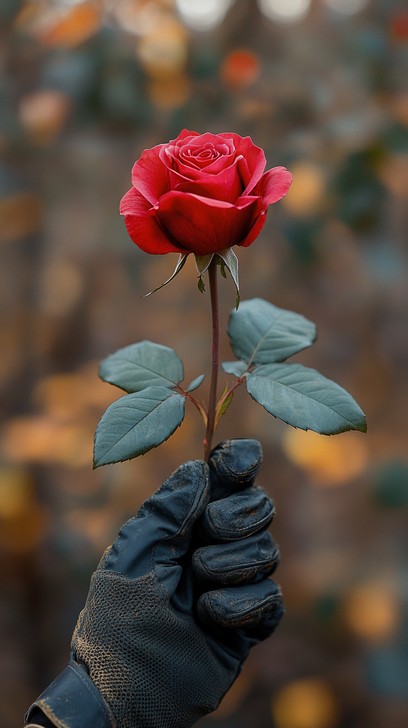 Free Rose in hand Image - Rose, Hand, Nature | Download at StockCake