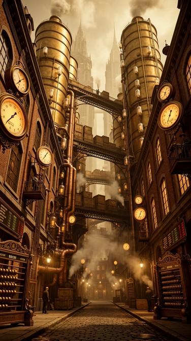 Steampunk Inventory Free Steampunk Warehouse District Image - Steampunk, Victorian ...