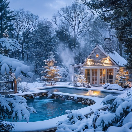 Pool In Snow Free Wintry Forest Pool Image - Winter, Forest, Snow | Download at ...
