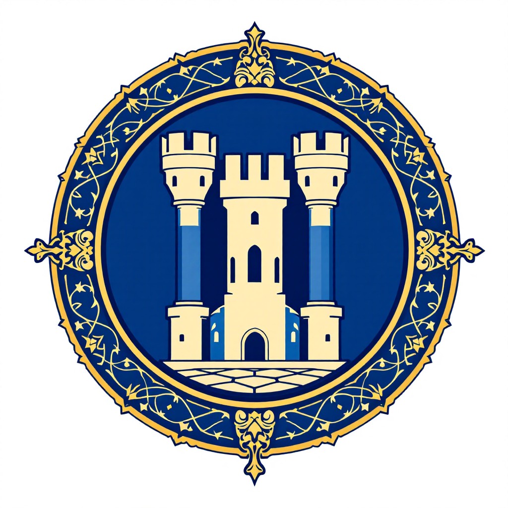 Free Royal Castle Emblem Image - Heraldic, Castle, Emblem | Download at ...