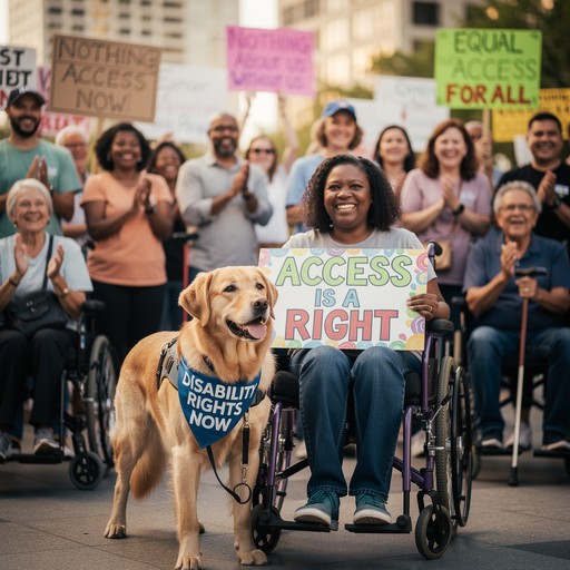 Free Paws For Rights Image - Service-dog, Disability, Rally | Download ...