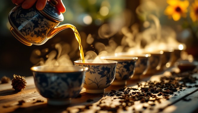 Free Golden Tea Ceremony Image - Tea, Ceremony, Pouring | Download at ...