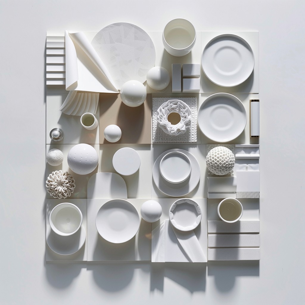 Whitw Object Free Pure White Objects Image - White, Minimalist, Composition ...