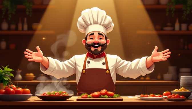 Free Chef Celebrates Victory Image - Chef, Pixel, Illustration ...