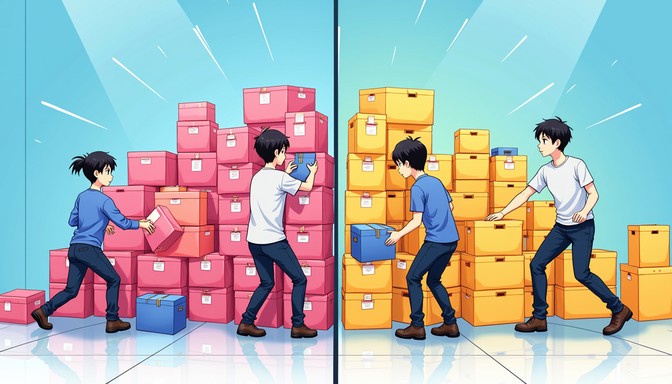 Free Chaos to Order Image - Organization, Anime, Boxes | Download at ...