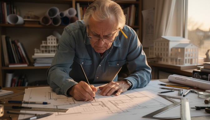 Free Architect At Work Image - Architect, Senior, Elderly | Download at ...