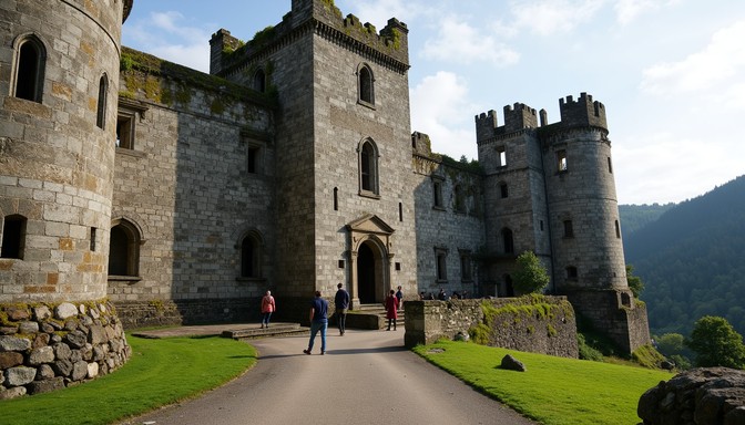 Free Historic Castle Tour Image - Castle, Tourists, History | Download ...