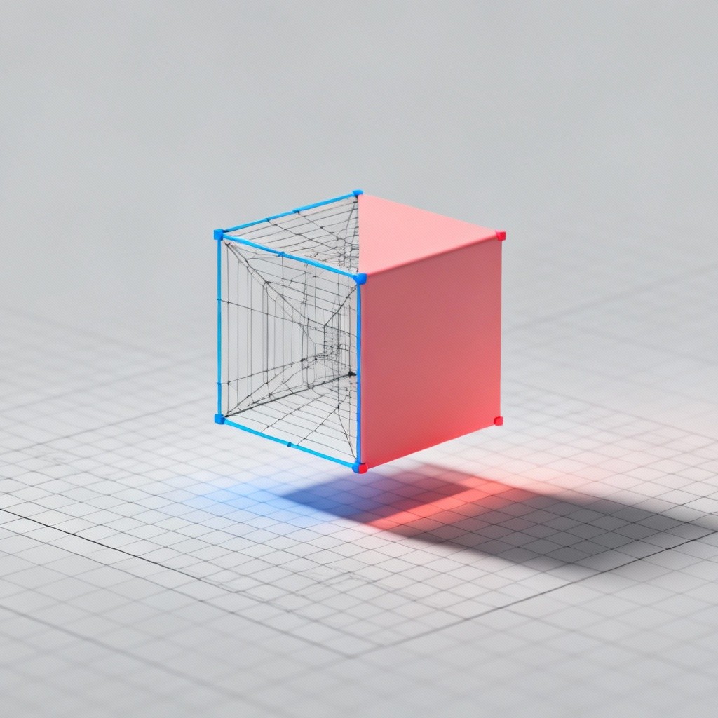 Free Wireframe To Solid Image - Cube, Wireframe, Transformation ...