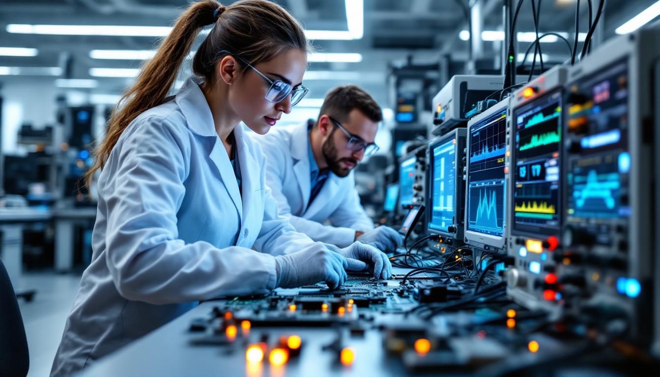 Free Precision Circuit Testing Image - Engineering, Electronics ...