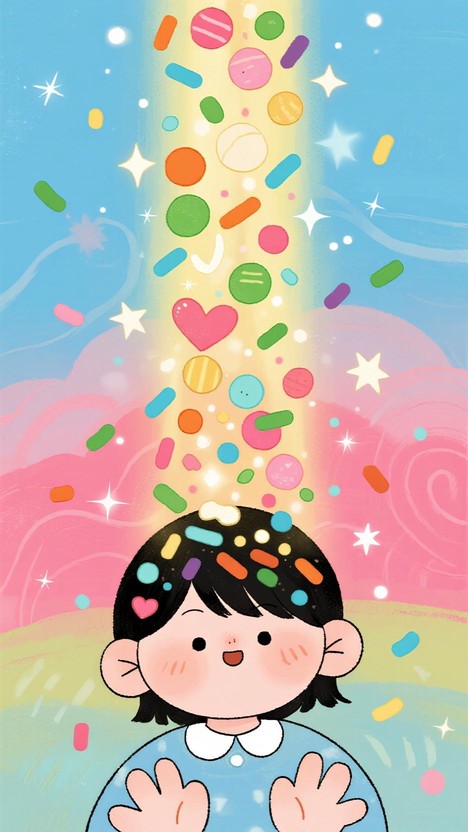 Free Magical Sprinkle Shower Image - Sprinkles, Magical, Colorful ...