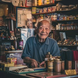 Free Shopkeeper's Gentle Smile Image - Shopkeeper, Smile, Elderly ...