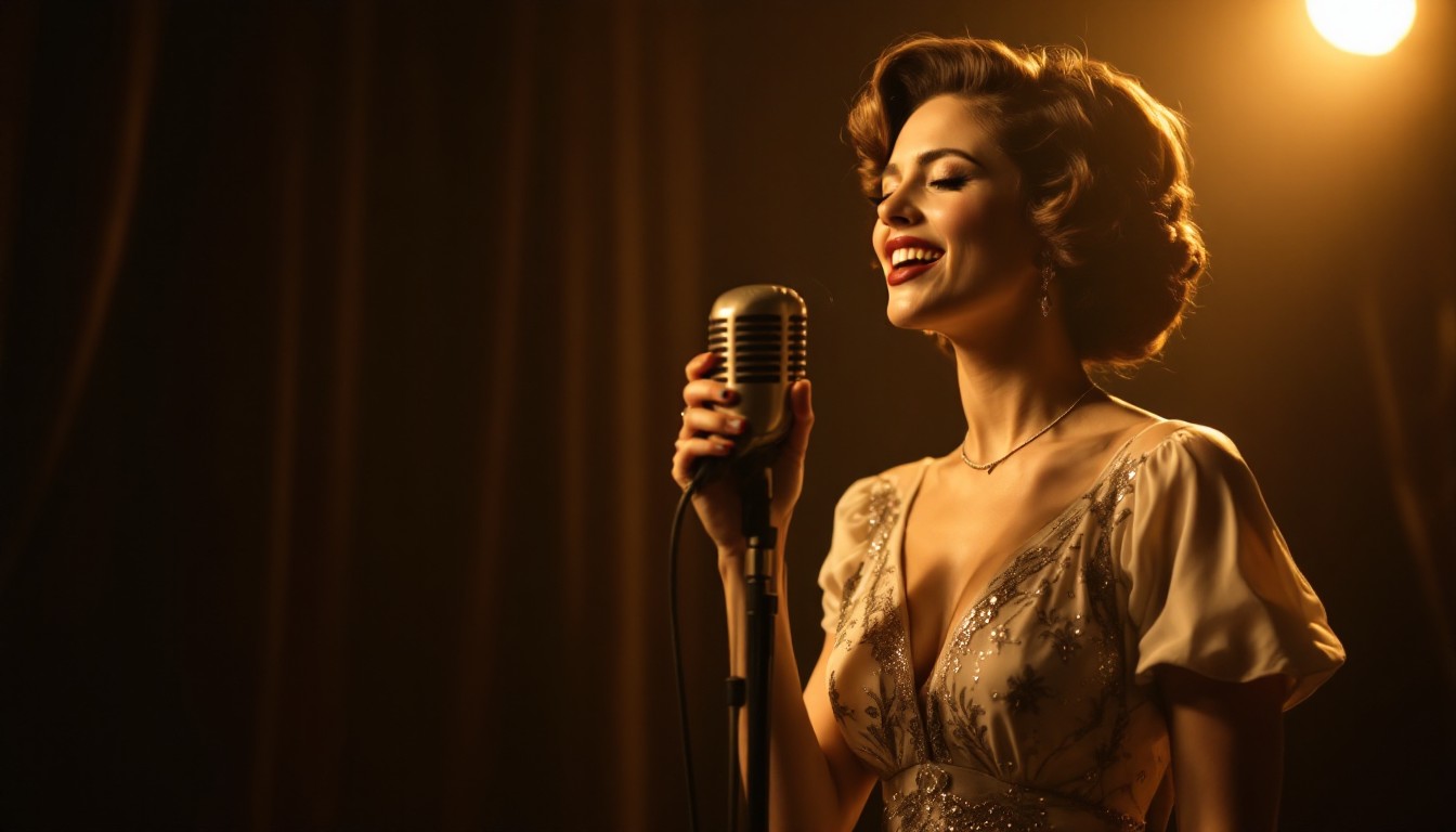 Free Golden Era Singer Image - Singer, Vintage, Sepia | Download at ...