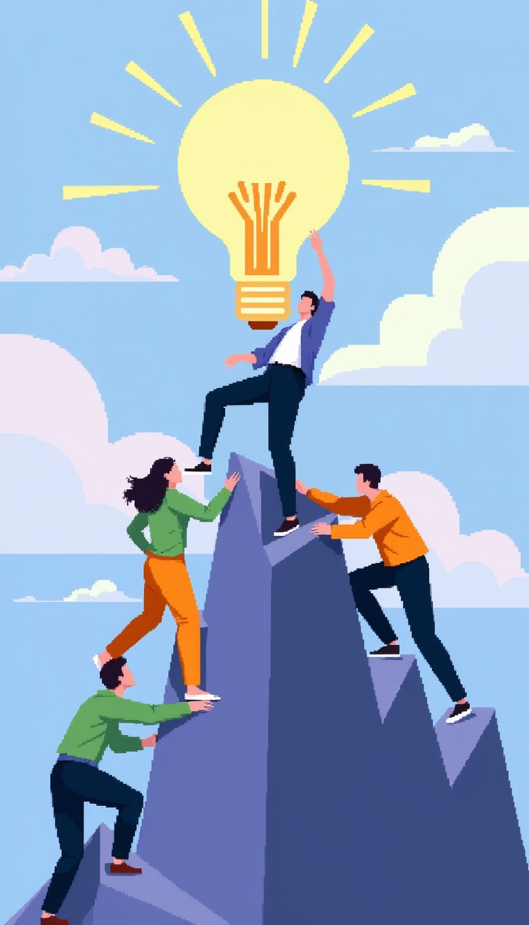 Free Climbing Together Higher Image - Teamwork, Collaboration ...