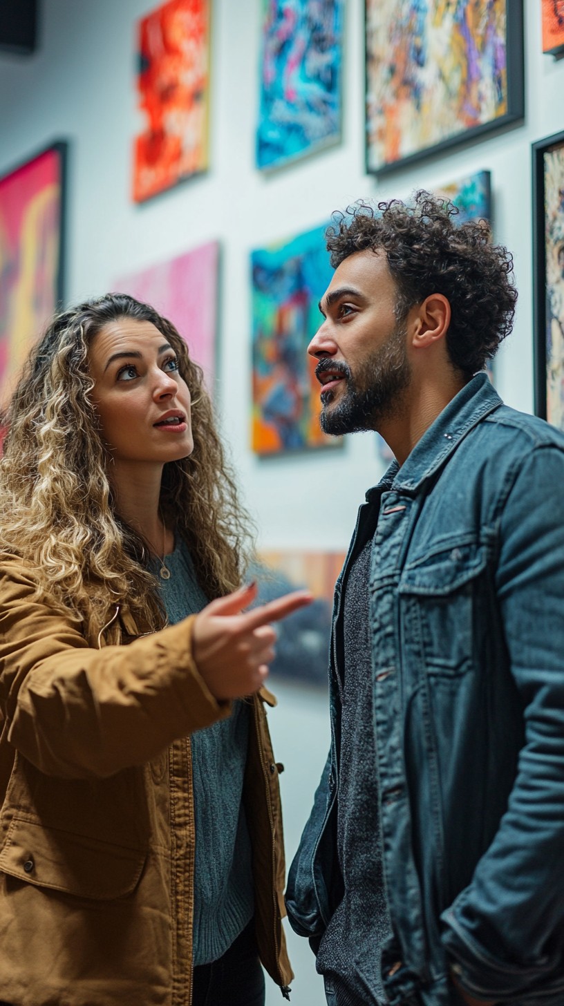 Free Art Gallery Discussion Image - Art, Gallery, Conversation ...