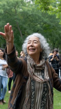 Free Joyful Dance Outdoors Image - Joy, Dancing, Senior | Download at ...