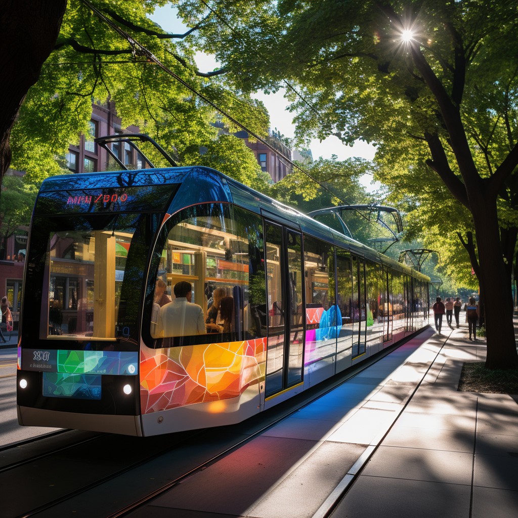Free Colorful Urban Tram Image - Tram, Urban, Colorful | Download at ...