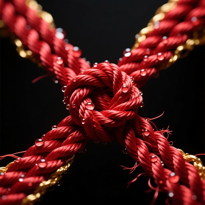 Free Crimson Rope Knot Image - Crimson, Rope, Knot | Download at StockCake