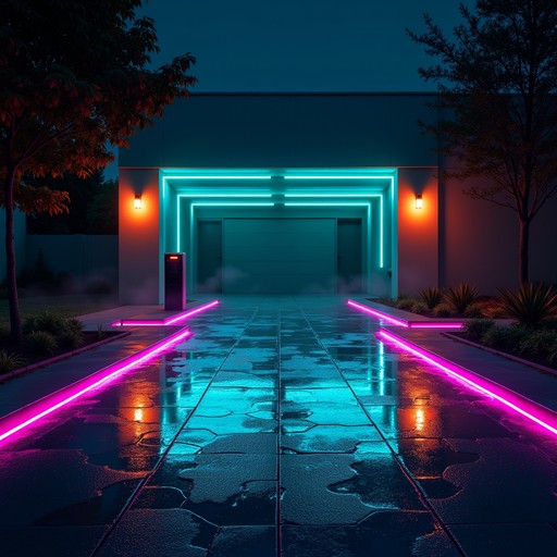 Free Neon Driveway Portal Image - Cyberpunk, Neon, Futuristic ...