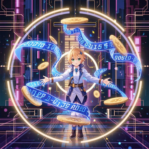 Free Digital Currency Magic Photo - Anime, Cyberpunk, Cryptocurrency ...