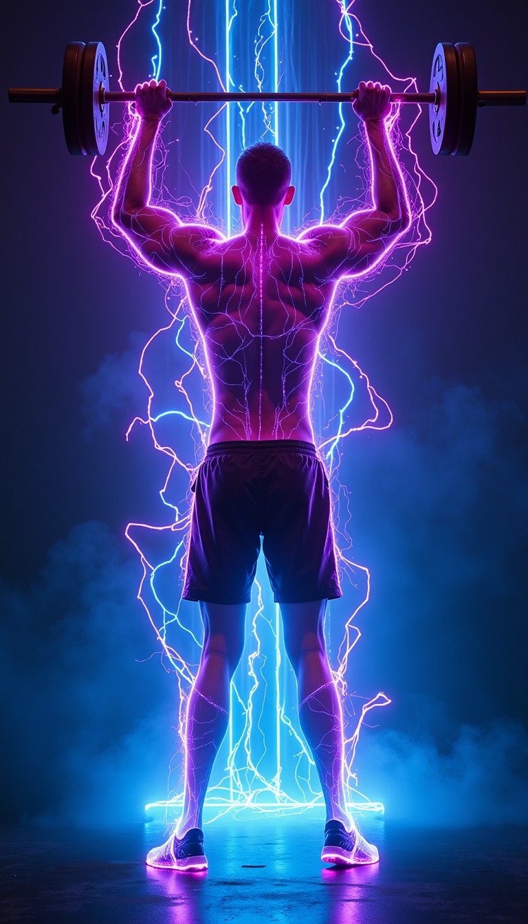 Free Superhuman Power Unleashed Image - Cyberpunk, Supernatural, Neon ...