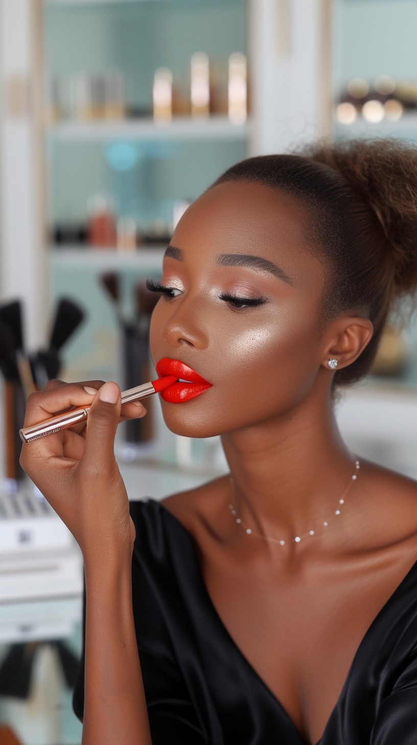 Free Elegant Makeup Application Image - Beauty, Makeup, Elegance ...