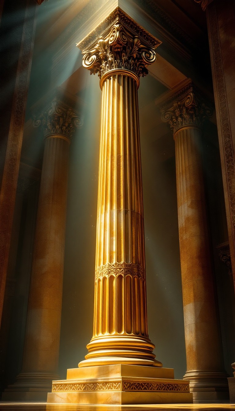 Free Majestic Golden Column Image - Column, Pillar, Classical ...
