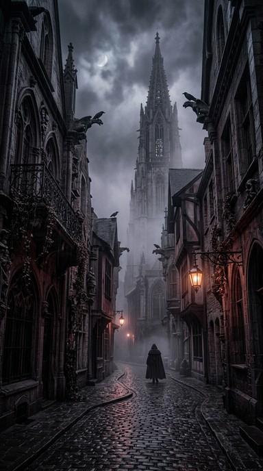 Free Gothic Rain Cathedral Image - Gothic, Medieval, Rain | Download at ...