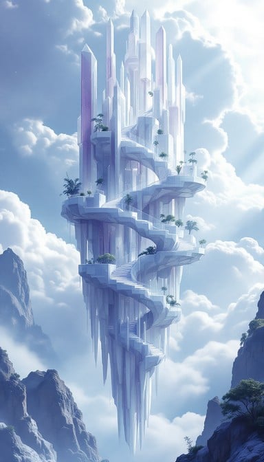 Free Floating Crystal Palace Image | Download at StockCake