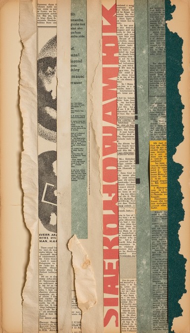 Magazine Fragments Free Layered Vintage Typography Image - Vintage, Collage, Magazine ...