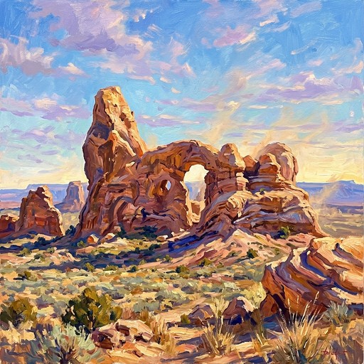 Free Desert Rock Masterpiece Image - Impressionist, Desert, Sandstone ...