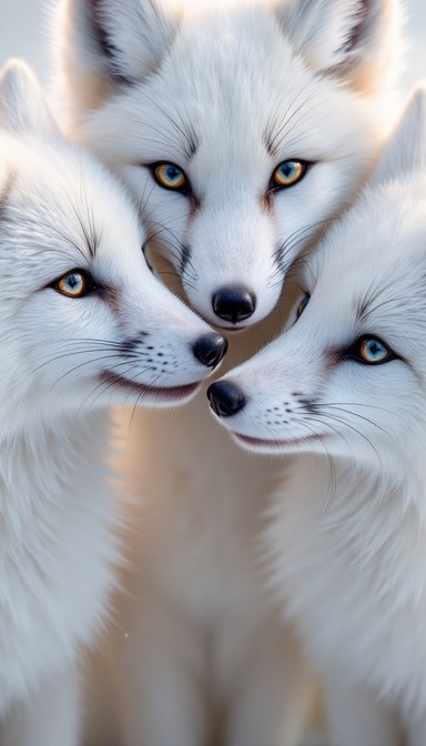 Foxes Using Energy Free Curious Arctic Foxes Image - Arctic, Fox, Wildlife | Download at ...